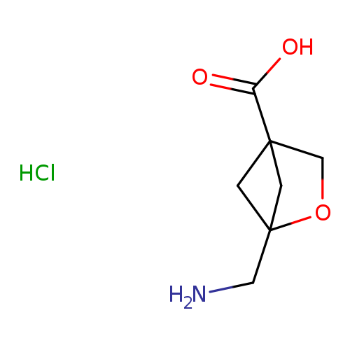 1-(aminomethyl)-2-oxabicyclo[2.1.1]hexane-4-carboxylic acid hydrochloride