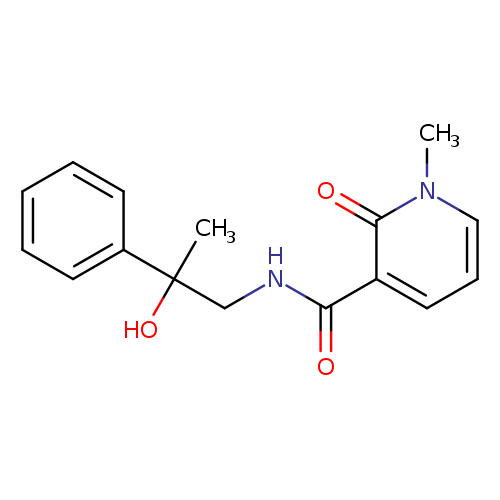 N-(2-hydroxy-2-phenylpropyl)-1-methyl-2-oxo-1,2-dihydropyridine-3-carboxamide