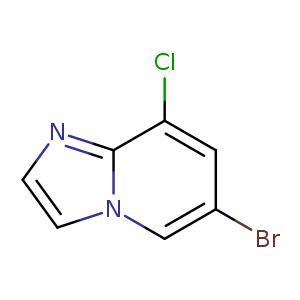 6-Bromo-8-chloroimidazo[1,2-a]pyridine