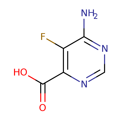 6-amino-5-fluoropyrimidine-4-carboxylic acid