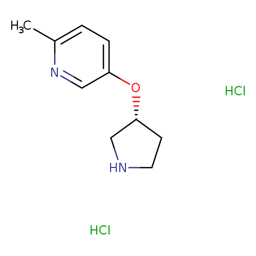 2-methyl-5-[(3R)-pyrrolidin-3-yloxy]pyridinedihydrochloride