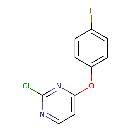 2-chloro-4-(4-fluorophenoxy)pyrimidine