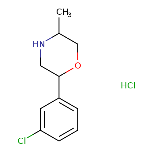 2-(3-chlorophenyl)-5-methylmorpholine hydrochloride