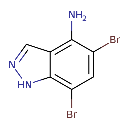 5,7-Dibromo-1H-indazol-4-amine