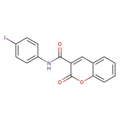 N-(4-Iodophenyl)-2-oxo-2H-chromene-3-carboxamide