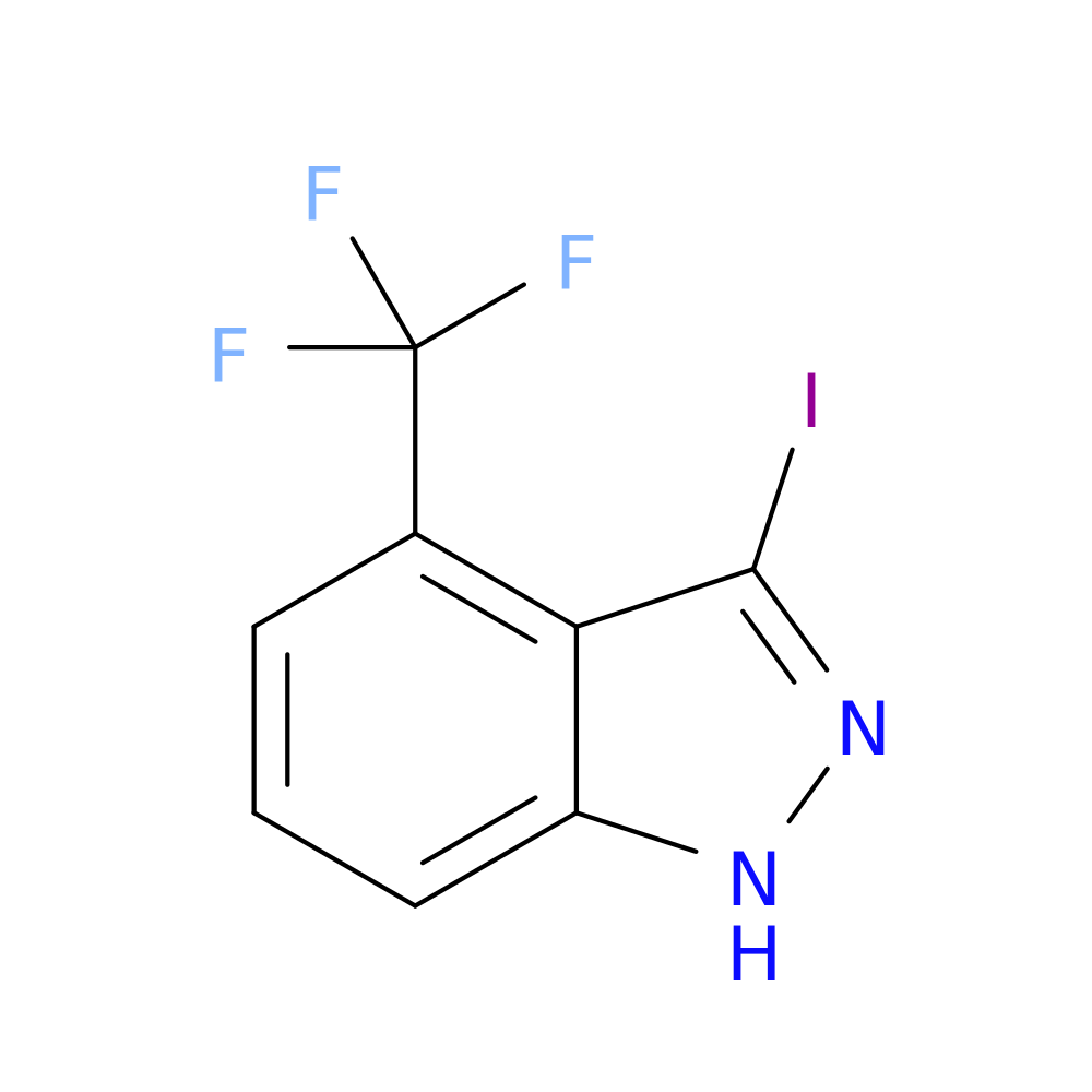 3-IODO-4-(TRIFLUOROMETHYL)-1H-INDAZOLE