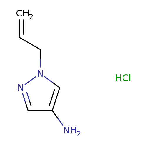 1-(prop-2-en-1-yl)-1H-pyrazol-4-amine hydrochloride