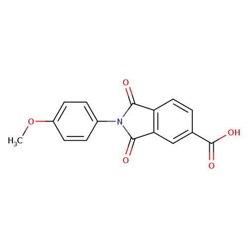 2-(4-Methoxyphenyl)-1,3-dioxoisoindoline-5-carboxylic acid