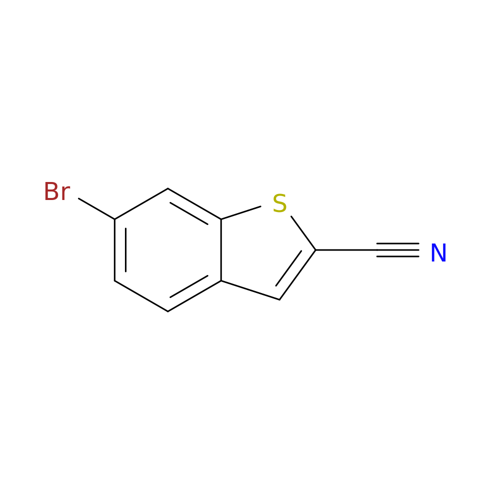 6-Bromobenzo[b]thiophene-2-carbonitrile