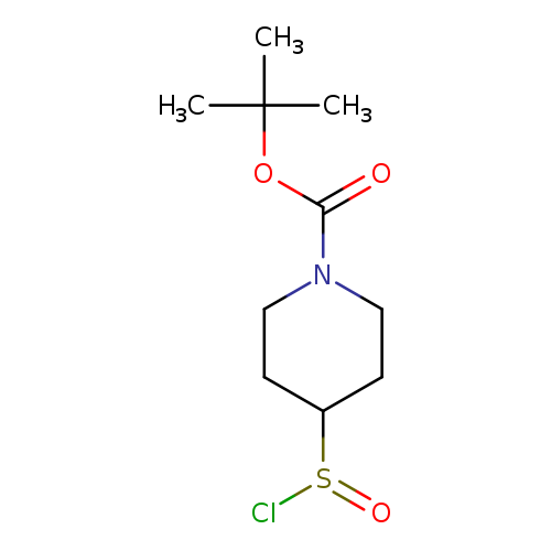 tert-butyl4-(chlorosulfinyl)piperidine-1-carboxylate