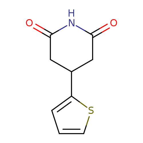 4-(2-Thienyl)piperidine-2,6-dione