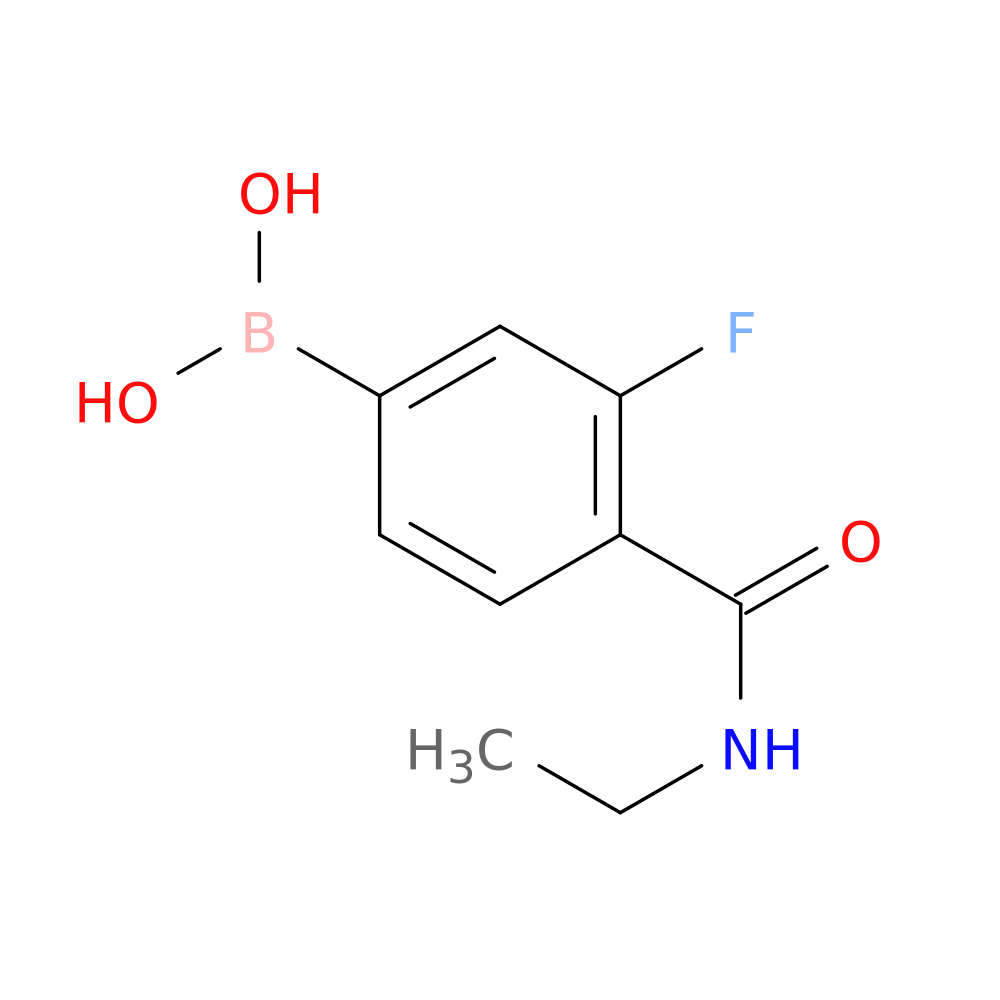 N-Ethyl 4-borono-2-fluorobenzamide