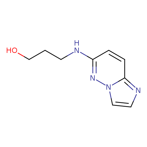 3-({imidazo[1,2-b]pyridazin-6-yl}amino)propan-1-ol