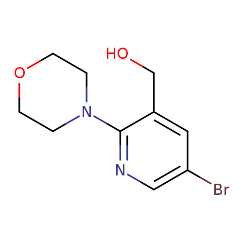 [5-bromo-2-(morpholin-4-yl)pyridin-3-yl]methanol
