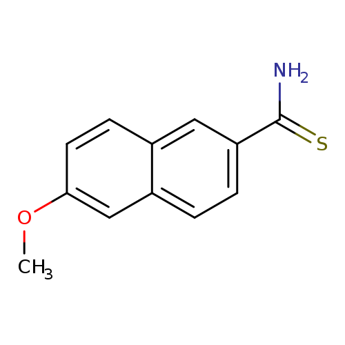 6-methoxynaphthalene-2-carbothioamide