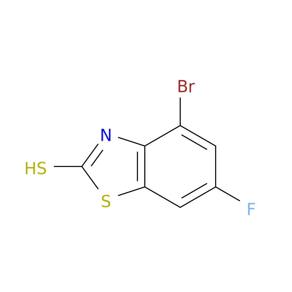 4-Bromo-6-fluoro-1,3-benzothiazole-2-thiol