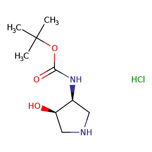 tert-Butyl ((3S,4R)-4-hydroxypyrrolidin-3-yl)carbamate