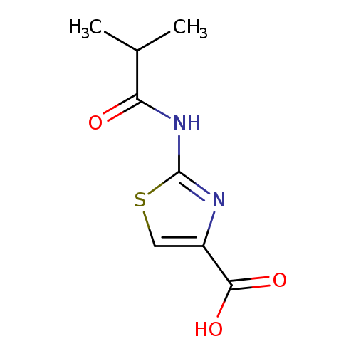 2-Isobutyrylamino-thiazole-4-carboxylic acid
