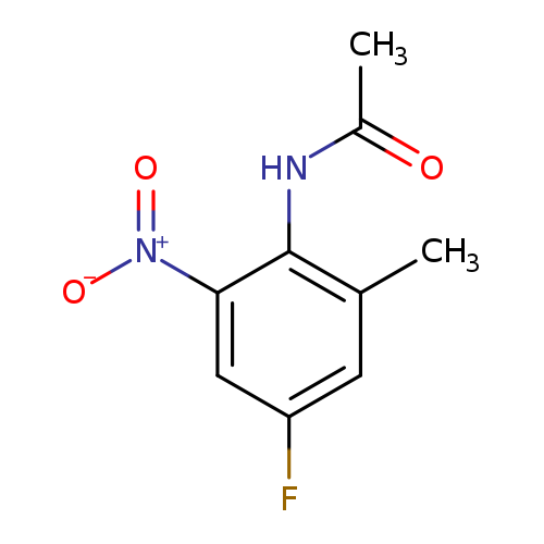 N-(4-Fluoro-2-methyl-6-nitrophenyl)acetamide