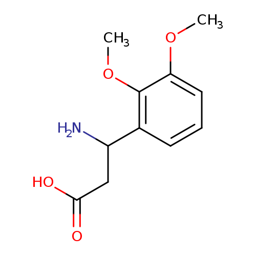 3-Amino-3-(2,3-dimethoxyphenyl)propanoic acid