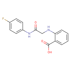 2-([(4-Fluoro-phenylcarbamoyl)-methyl]-amino)-benzoic acid