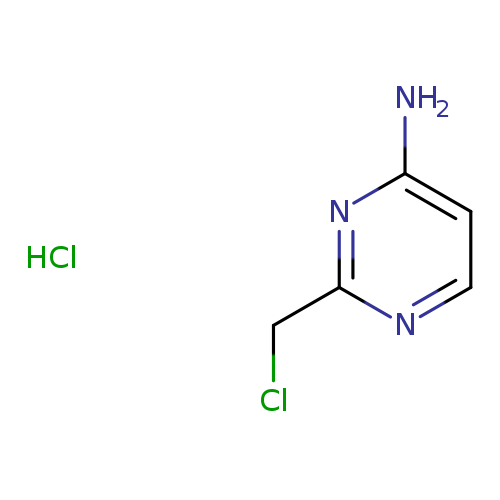 2-(chloromethyl)pyrimidin-4-amine hydrochloride