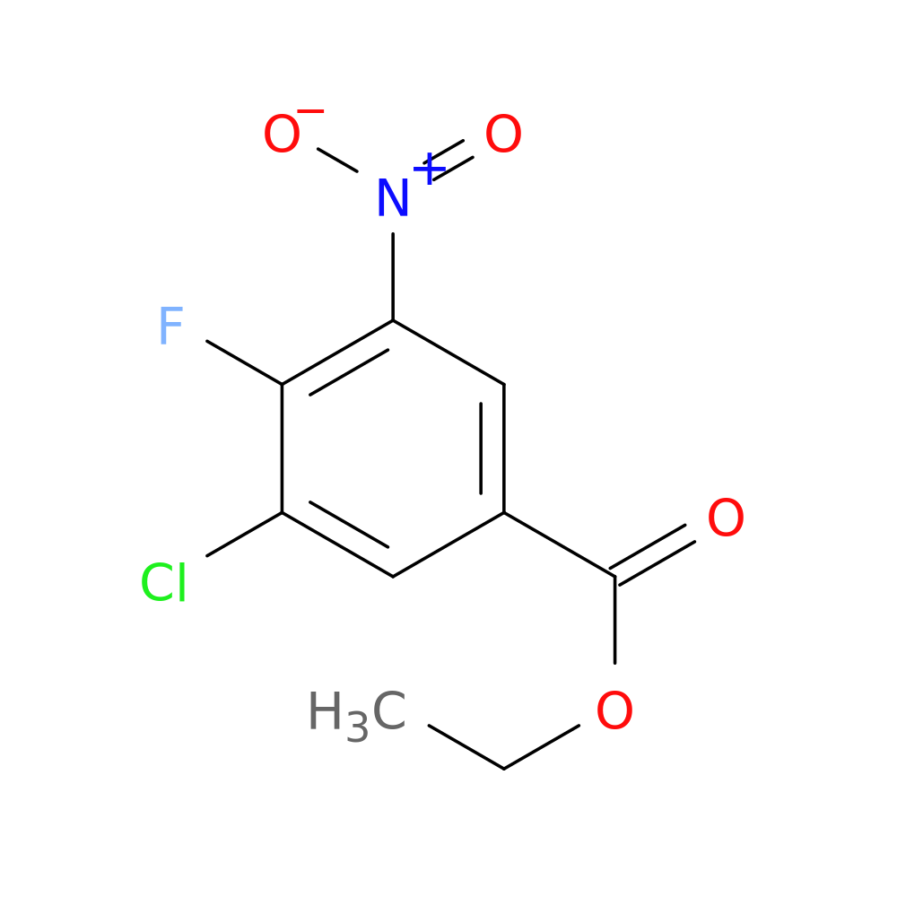 Ethyl 3-Chloro-4-Fluoro-5-Nitrobenzoate