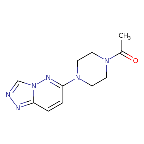 1-(4-{[1,2,4]triazolo[4,3-b]pyridazin-6-yl}piperazin-1-yl)ethan-1-one