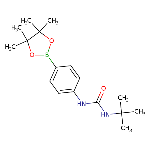 1-(tert-Butyl)-3-(4-(4,4,5,5-tetramethyl-1,3,2-dioxaborolan-2-yl)phenyl)urea