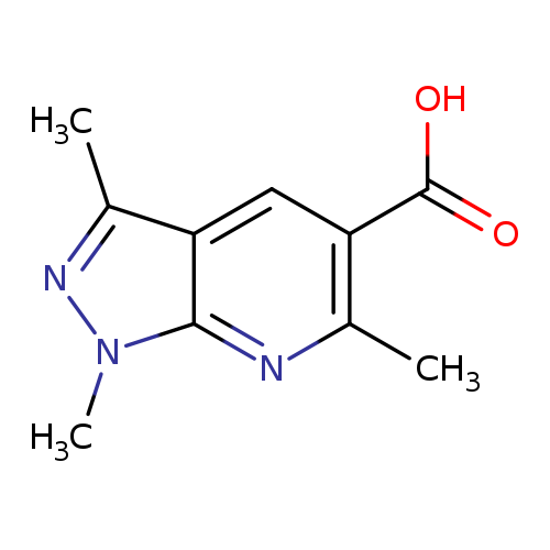 1,3,6-trimethyl-1H-pyrazolo[3,4-b]pyridine-5-carboxylic acid