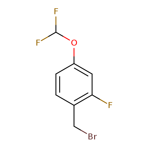 1-(Bromomethyl)-4-(difluoromethoxy)-2-fluorobenzene