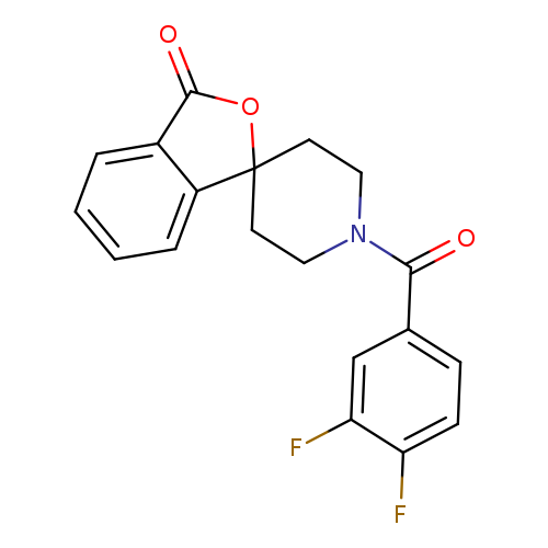 1'-(3,4-difluorobenzoyl)-3H-spiro[2-benzofuran-1,4'-piperidine]-3-one
