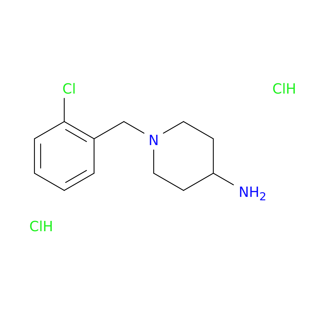 1-(2-chlorobenzyl)-4-piperidinamine dihydrochloride