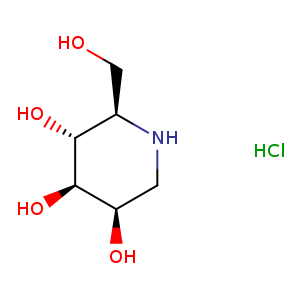 (2R,3R,4R,5R)-2-(Hydroxymethyl)piperidine-3,4,5-triol hydrochloride