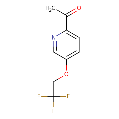 Ethanone, 1-[5-(2,2,2-trifluoroethoxy)-2-pyridinyl]-