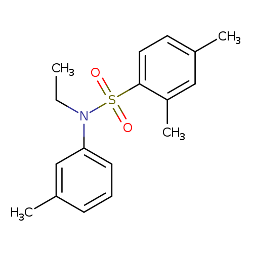 N-ethyl-2,4-dimethyl-N-(3-methylphenyl)benzenesulfonamide