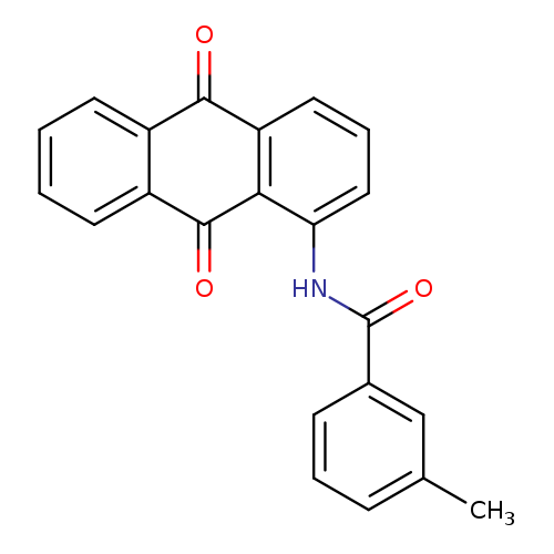 N-(9,10-dioxo-9,10-dihydroanthracen-1-yl)-3-methylbenzamide