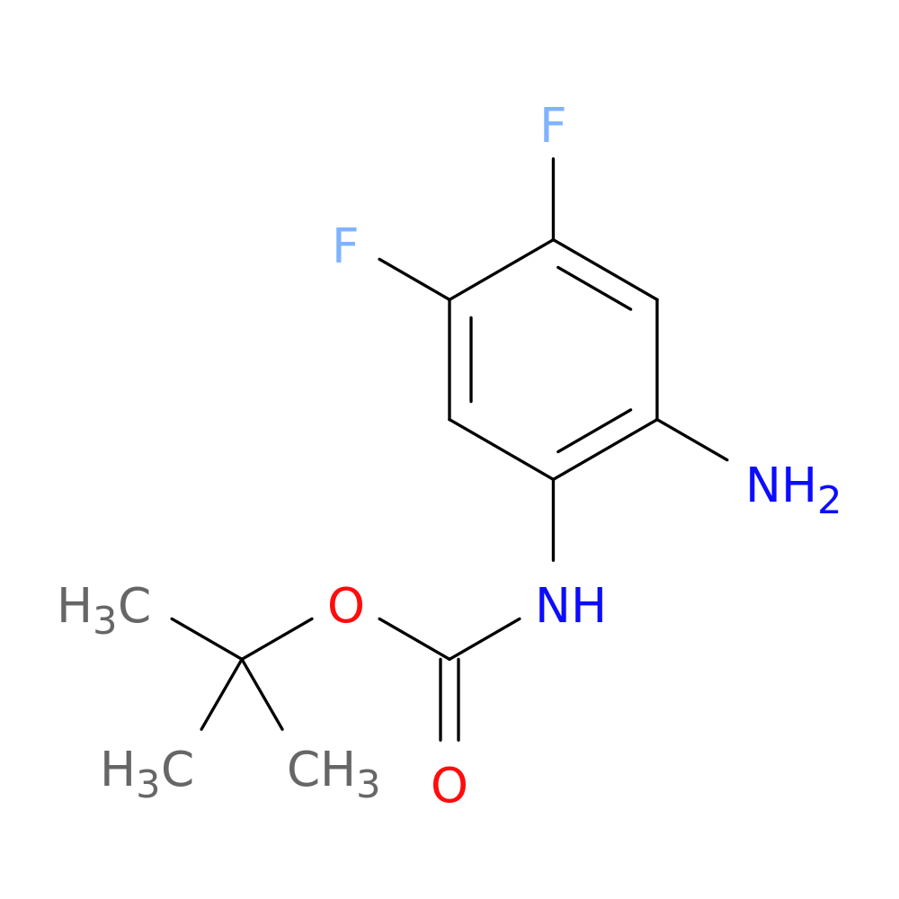 tert-Butyl (2-amino-4,5-difluorophenyl)carbamate