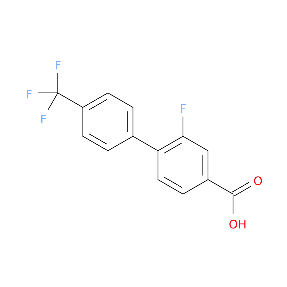 2-Fluoro-4'-(trifluoromethyl)-[1,1'-biphenyl]-4-carboxylic acid
