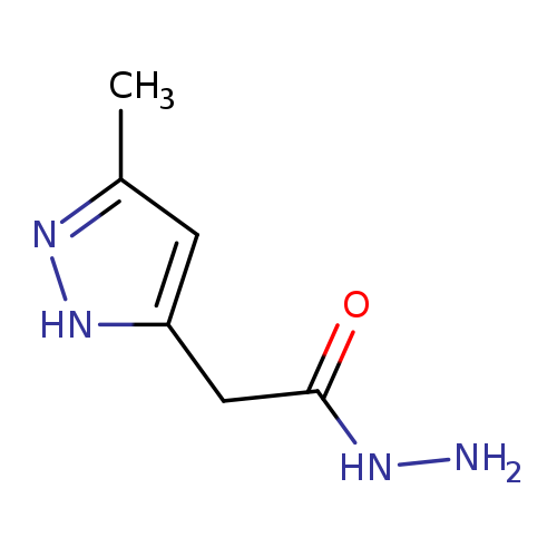 1H-Pyrazole-3-acetic  acid,  5-methyl-,  hydrazide
