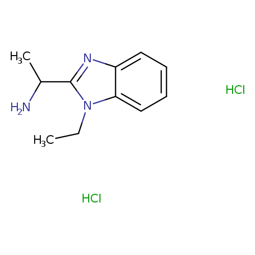 1-(1-Ethyl-1h-1,3-benzodiazol-2-yl)ethan-1-amine dihydrochloride