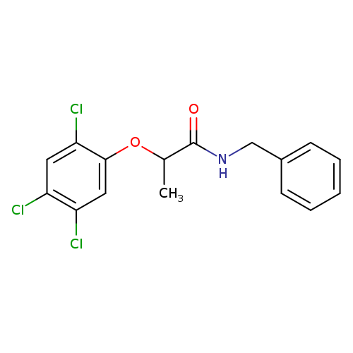 N-benzyl-2-(2,4,5-trichlorophenoxy)propanamide