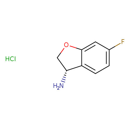 (S)-6-Fluoro-2,3-dihydrobenzofuran-3-aminehydrochloride