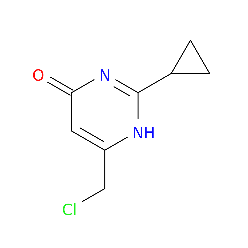 6-(Chloromethyl)-2-cyclopropylpyrimidin-4(1H)-one