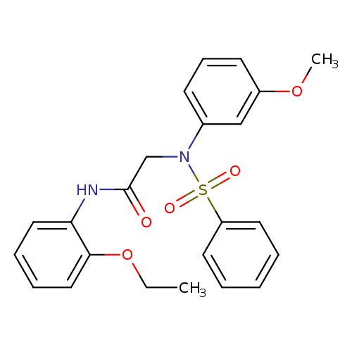 N-(2-ethoxyphenyl)-2-[3-methoxy(phenylsulfonyl)anilino]acetamide
