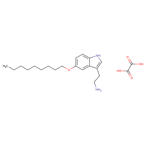 5-Nonyloxytryptamine oxalate