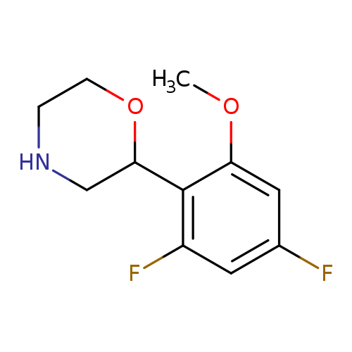 2-(2,4-difluoro-6-methoxyphenyl)morpholine