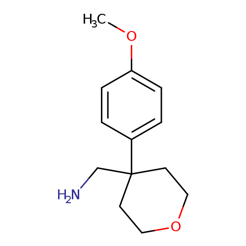 1-[4-(4-METHOXYPHENYL)TETRAHYDRO-2H-PYRAN-4-YL]METHANAMINE
