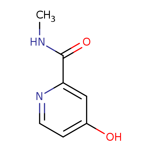 2-Pyridinecarboxamide, 4-hydroxy-N-methyl- (9CI)