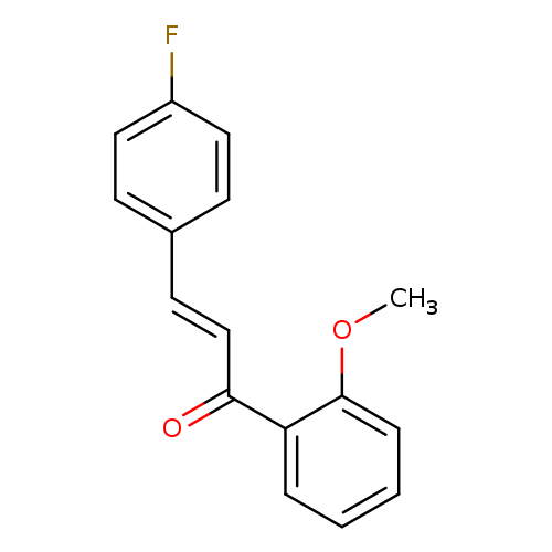 (2E)-3-(4-fluorophenyl)-1-(2-methoxyphenyl)prop-2-en-1-one